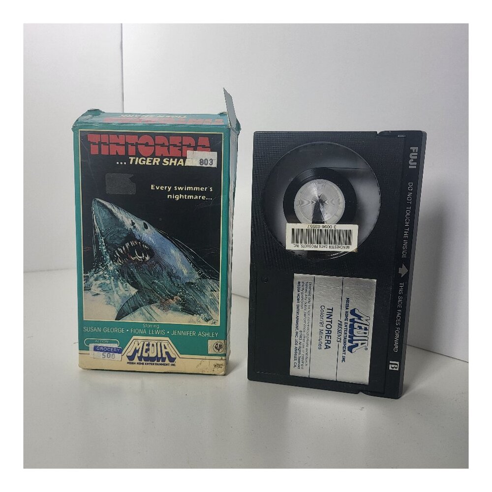 Tintorera BETA Tape Betamax (Not VHS) Media Video